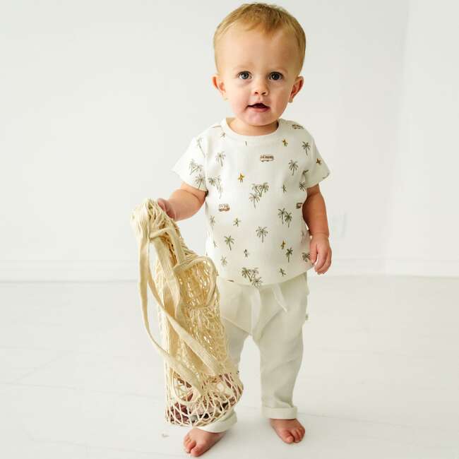 Organic Tee & Pants Set, Malibu - Mixed Apparel Set - 2