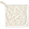 Organic Swaddle Blanket & Hat, Summer Floral - Swaddles - 1 - thumbnail