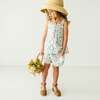Organic Peplum Top and Shorts Set, Periwinkle - Mixed Apparel Set - 2