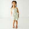 Organic Peplum Top and Shorts Set, Gingham - Mixed Apparel Set - 2