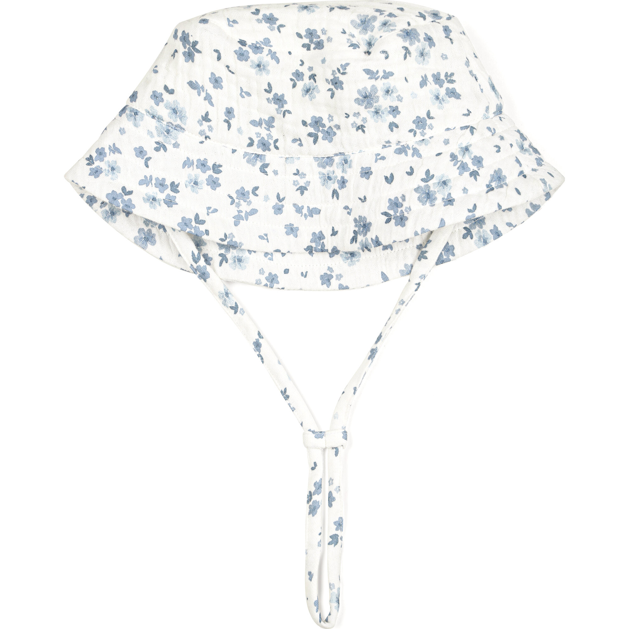 Organic Bucket Sun Hat, Periwinkle - Hats - 1