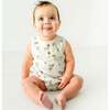 Organic Bubble Onesie, Malibu - Onesies - 2