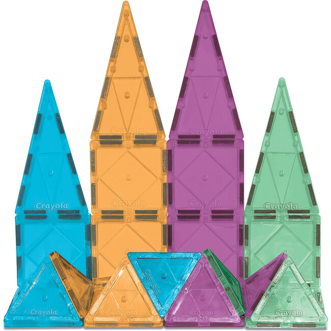Crayola Colors of Kindness Magnetic Tiles 24 Piece Set - Magnetic Tiles - 2