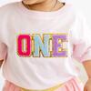 First Birthday Patch Short Sleeve T-Shirt, Ballet - T-Shirts - 2