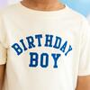 Birthday Boy Varsity Short Sleeve T-Shirt, Natural - T-Shirts - 2