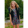 Shimmer & Sequin Sleeveless Dress, Rose - Dresses - 2