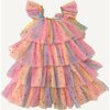 Ombre Gem Tulle Layer Dress, Multicolors - Dresses - 1 - thumbnail