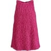 Mia Fringe Sleeveless Short Dress, Pink - Dresses - 1 - thumbnail