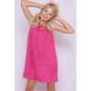 Mia Fringe Sleeveless Short Dress, Pink - Dresses - 2