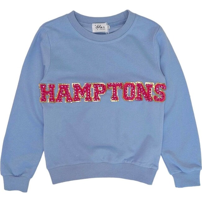 Crystal Gem Hamptons Sweatshirt, Blue