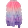 Cotton Candy Ruffled Tire Maxi Tutu, Multicolors - Skirts - 1 - thumbnail