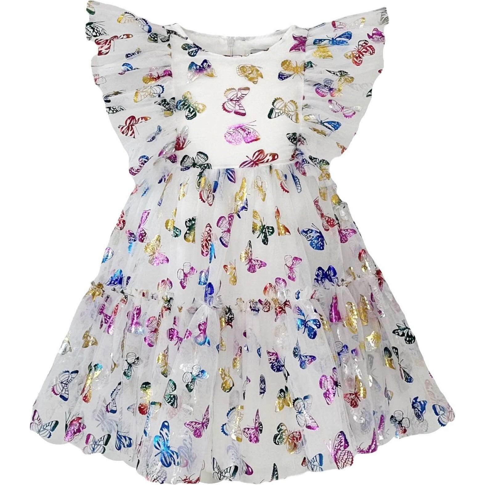 さ*う様 【新品未使用】Little Butterfly Sleeve Dres Amazon.com: Fishoutleap Girls Casual Long Sleeve Butterfly