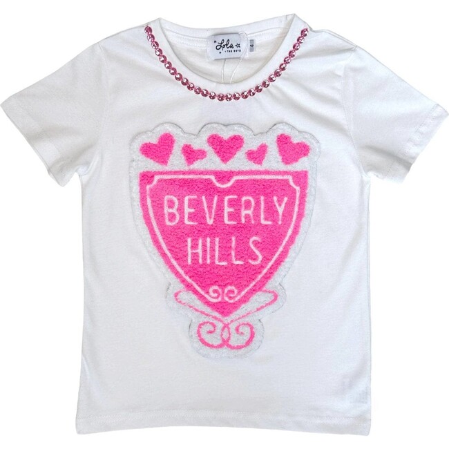 Beverly Hills Dreams Gem T-Shirt, White