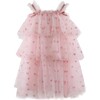 Love Tulle Sleeveless Dress, Pink - Dresses - 1 - thumbnail
