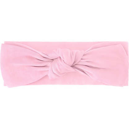 Spring Easter Bamboo Solid Headband, Pastel Peony Pink