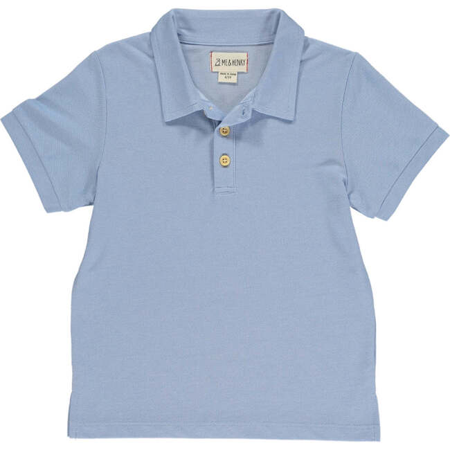 Shipping Pique Polo Shirt, Blue