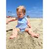 Reef Heathered Bubble, Blue - Onesies - 3