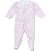 Houston Snap Baby Girls Onesie, Pink - Onesies - 1 - thumbnail