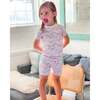 USA Kids Short Pajama Set, Multi - Pajamas - 6