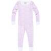 Chicago Two Piece Kids Pajamas, Pink - Pajamas - 1 - thumbnail