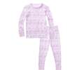 Ballet Two Piece Kids Pajamas, Pink - Pajamas - 1 - thumbnail