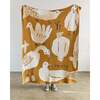 Peace Throw Blanket, Goldfinch - Blankets - 2