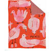 Peace Throw Blanket, Flamingo - Blankets - 4