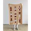 Mix & Mingle Baby Blanket, Caramel - Blankets - 3