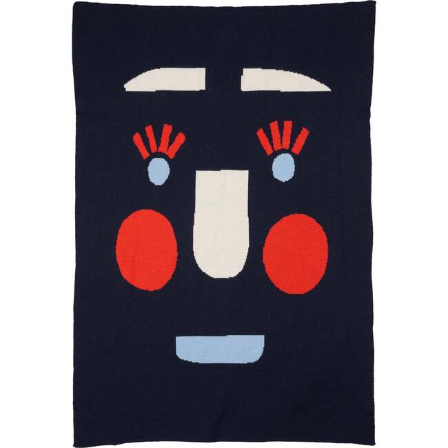 Funny Face Baby Blanket, Sailor