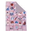 ABC Baby Blanket, Icicle - Blankets - 5