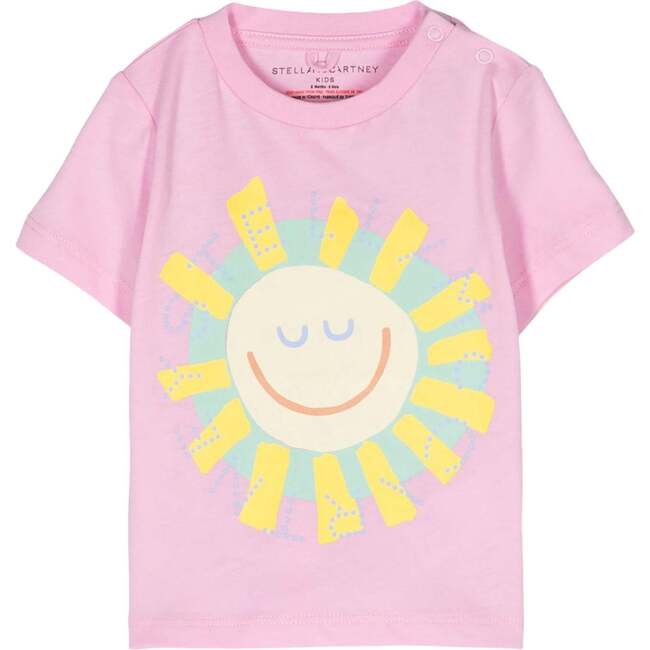 Sun Graphic T-Shirt, Pink