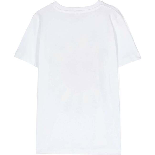 Sun Logo Graphic  T-Shirt, White - T-Shirts - 3