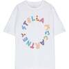 Circle Logo T-Shirt, White - T-Shirts - 1 - thumbnail