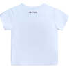 Swan Applique T-Shirt, White - T-Shirts - 2