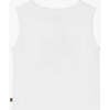 Scuba Graphic Tank Top, White - Tank Tops - 3