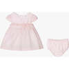 Ruffle Teacup Dress, Pink - Dresses - 2