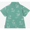 Safari Print Shirt, Green - Shirts - 3