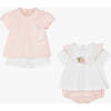 Rose Ruffle Dual Outfits, Pink - Mixed Apparel Set - 1 - thumbnail