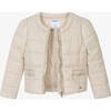 Quilted Windbreaker, Cream - Jackets - 2