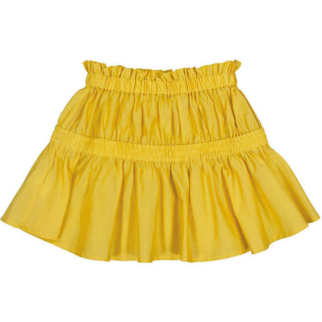Honey Cotton Skirt, Yellow