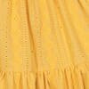 Knitted Summer Dress, Yellow - Dresses - 3