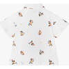 Inspector Print Shirt, White - Shirts - 3