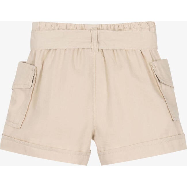 Dual Pocket Shorts, Beige - Shorts - 2