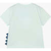 Croc Graphic T-Shirt, Green - T-Shirts - 4