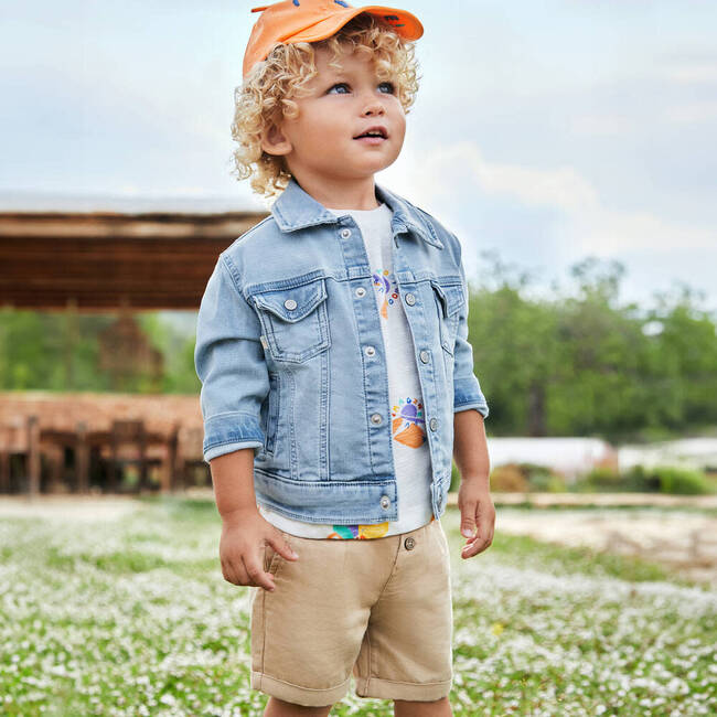 Chino Shorts, Beige - Shorts - 2