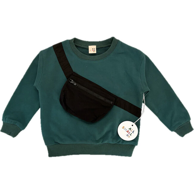 Belt Bag Sweatshirt, Green