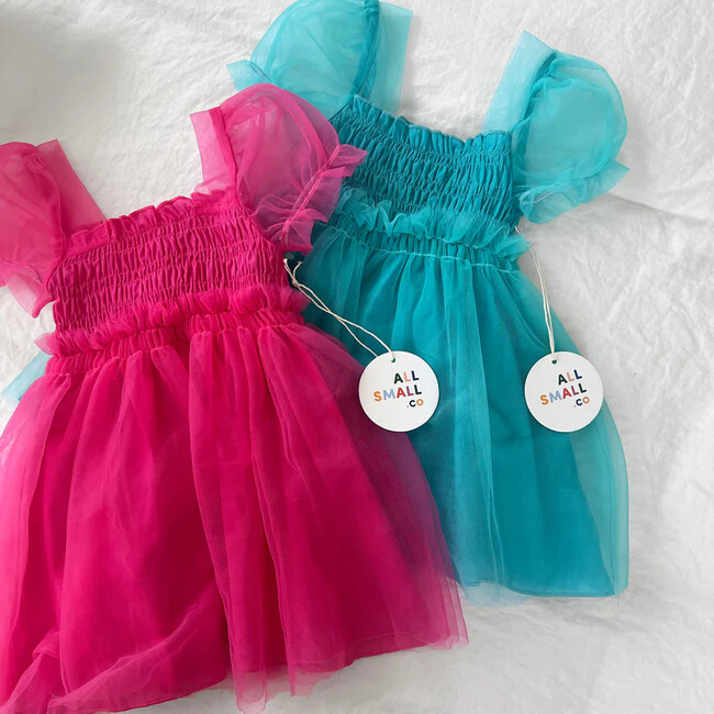 Mini Princess Dress, Pink - Dresses - 4