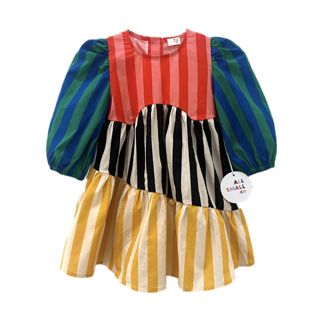 Crayon Stripe Dress, Stripes