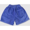 Corduroy Camp Shorts, Blue - Shorts - 3