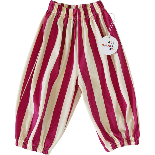 Carousel Stripe Pants Magenta, Stripes